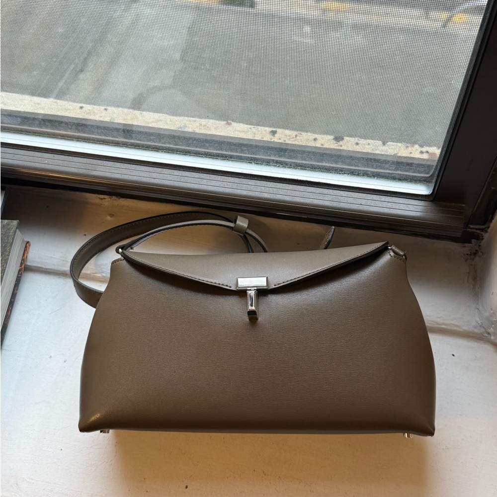 Toteme Taupe Crossbody Bag
